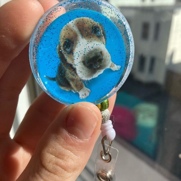 Dog 🐶 badge clip - Picture 4 of 9